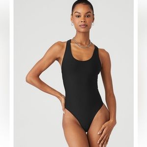 Alo Airlift barre bodysuit black